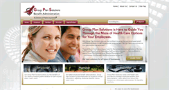 Desktop Screenshot of groupplansolutions.com